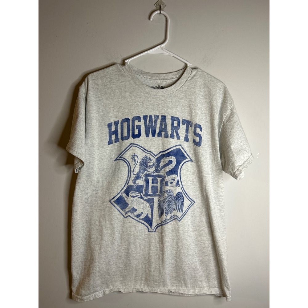 Wizarding World Harry Potter Grey Short Sleeve Graphic Tee Shirt Mens Large